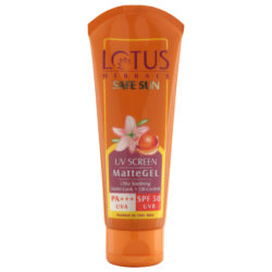 Lotus Safe Sun UV Screen Matte Gel Spf50 100gm