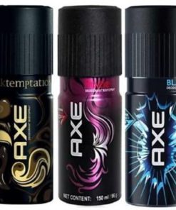 AXE deodorant pack of five (750 ml, Pack of 5) Body Spray   For Men