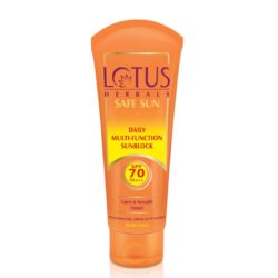 Lotus Sunblock Cream Spf70 60gm
