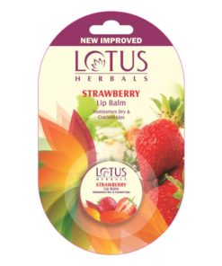 Lotus Lip Balm Strawberry 5gm
