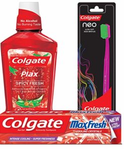 COLGATE Combo 1 Max Fresh Tooth Paste ,1 Neo Tooth Brus...