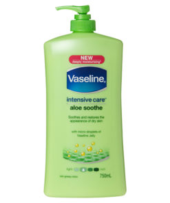Vaseline Intensive Aloe Soothe Body Lotion for skin care