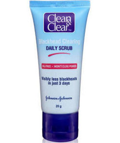 Clean & Clear Blackhead Clearing Daily Scrub 40G