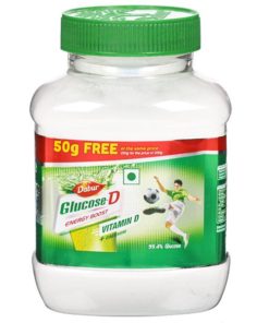 Dabur Glucose D 200gm + 50gm Free Powder Pack of 3_DABUR INDIA