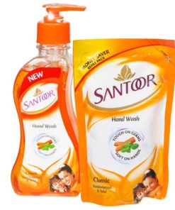 SANTOOR Sandalwood & Tulsi Hand wash 215+180 Ml Hand wa...