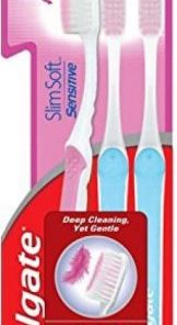 COLGATE Slim Sensitive Multicolor Ultra Soft Toothbrush