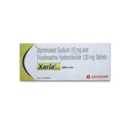 Xaria Plus 10 mg/120 mg Tablet_GLENMARK PHARMA