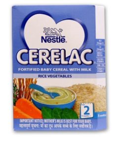 Nestle Cerelac Rice Vegetables Stage 2 300G