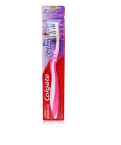COLGATE ZigZag Pink,Red, Green Soft Toothbrush