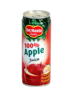 Del Monte 100% Apple Juice 240 ml