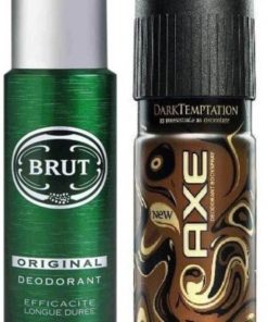 AXE & Brut Original and Dark Temtation Deodorant Spray   For Men & Women