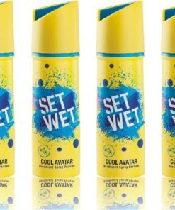SET WET Cool Avatar Deodorant Body Spray   For Men