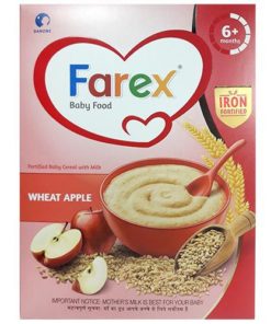 Farex Stage 1 Wheat Apple 6 + Months Refill Pack 300g