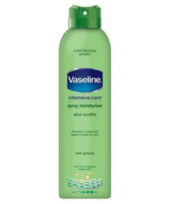 Vaseline Intensive Care Spray Moisturizer, Aloe Soothe ... for skin care