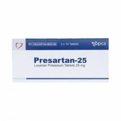 Presartan 25 mg Tablet_IPCA LABS
