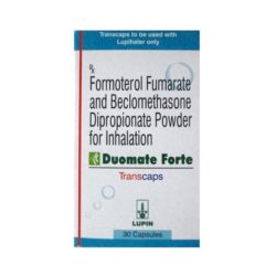 Duomate Forte 400mcg/6mcg Transcaps_LUPIN
