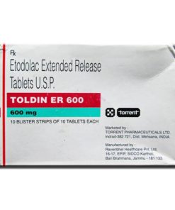Toldin 600 mg Tablet ER_TORRENT PHARMA