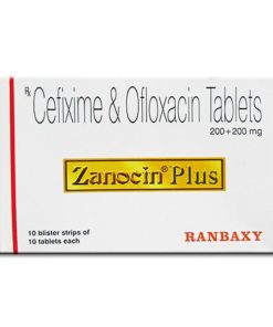 Zanocin Plus 200 mg/200 mg Tablet_SUN PHARMA