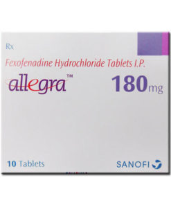 Allegra 180 mg Tablet_SANOFI INDIA