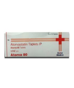 Atorva 80 mg Tablet_ZYDUS CADILA