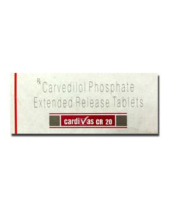 Cardivas CR 20 mg Tablet_SUN PHARMA