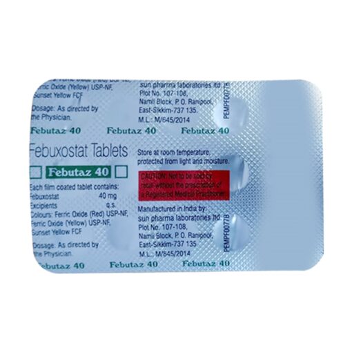 Febutaz 40 mg Tablet
