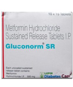 Gluconorm 500 mg Tablet SR_LUPIN