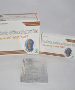 Acemiz Fast 100mg/4mg Tablet_LUPIN