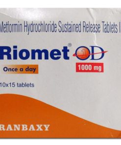 Riomet OD 1000 mg Tablet SR_SUN PHARMA