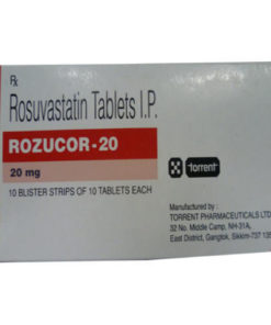 Rozucor 20 mg Tablet_TORRENT PHARMA