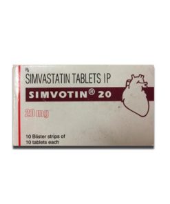 Simvotin 20 mg Tablet_SUN PHARMA