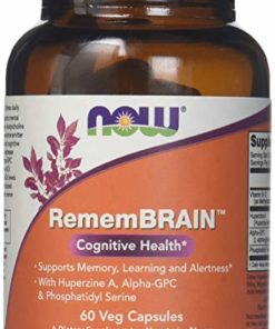 NOW Foods RememBRAIN- 60 Vegetarian Capsules
