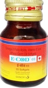 E COD Omega Soft Gelatin Capsule_Universal NutriScience