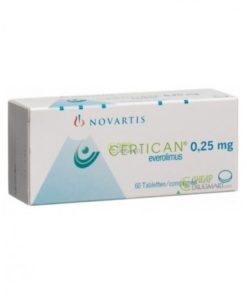 Certican 0.25 mg Tablet_NOVARTIS INDIA