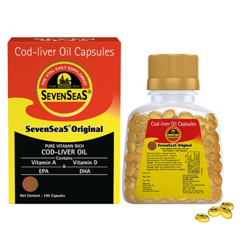 Seven Seas Original Cod Liver Oil Capsule