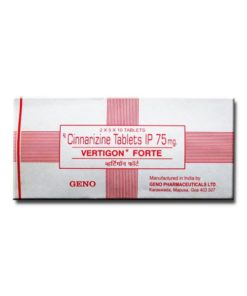 Vertigon Forte 75 mg Tablet_GENO PHARMA