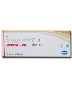 Zosta 20 mg Tablet_USV Ltd