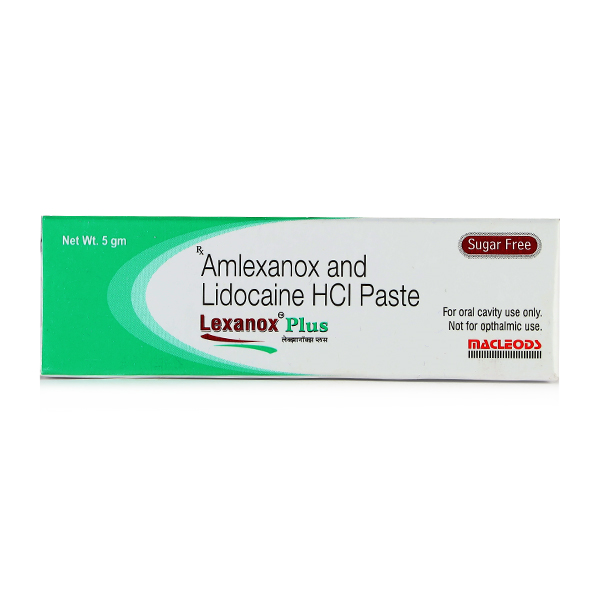Lexanox Plus Sugar free Oral Paste