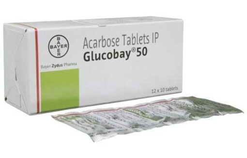 Glucobay 50 mg Tablet