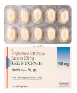 Gestone 200 mg Capsule-FERRING PHARMA