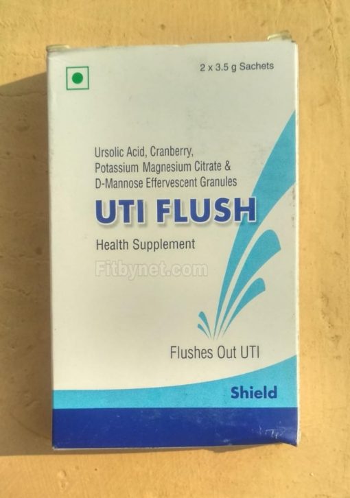 Uti flush sachet