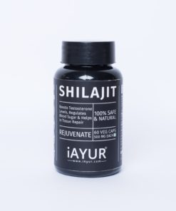 iAYUR Shilajit Extract 500mg Veg Capsule