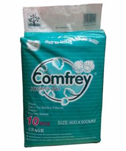 COMFREY Underpads   Hygienic Disposable Pad 60cm X 90cm pack of 10's
