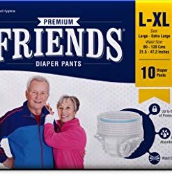 FRIENDS Protective Underwear for Men and Women Disposable Pullups L XL