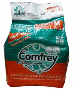 COMFREY Adult Pant type Easy Wear Diapers Medium   10's Size 24inches to 33inches