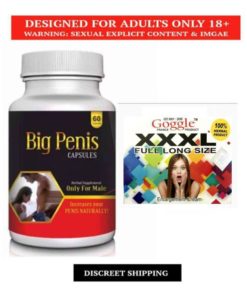 Ayurveda Cure Big Penis Ayurvedic Capsule 60 no.s & XXXL Full Long Size Enlargement Cream Combo Pack