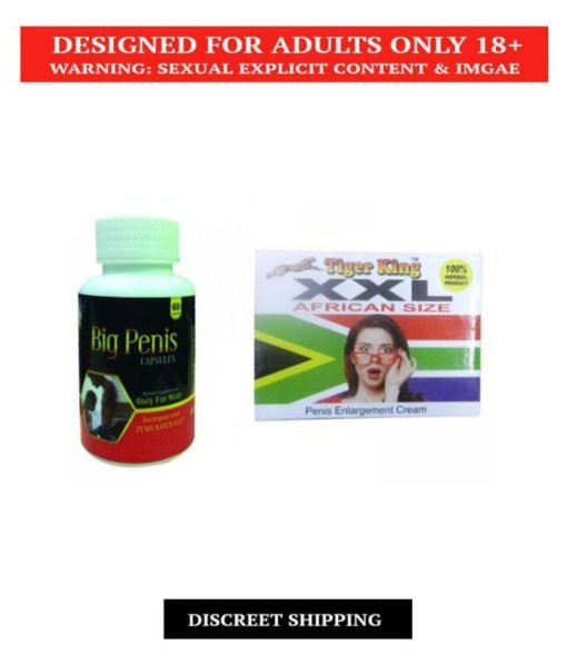 Buy Big Panis Capsule & Tiger King XXL Cream Online