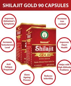 Deemark Shilajit Gold 90 Capsules