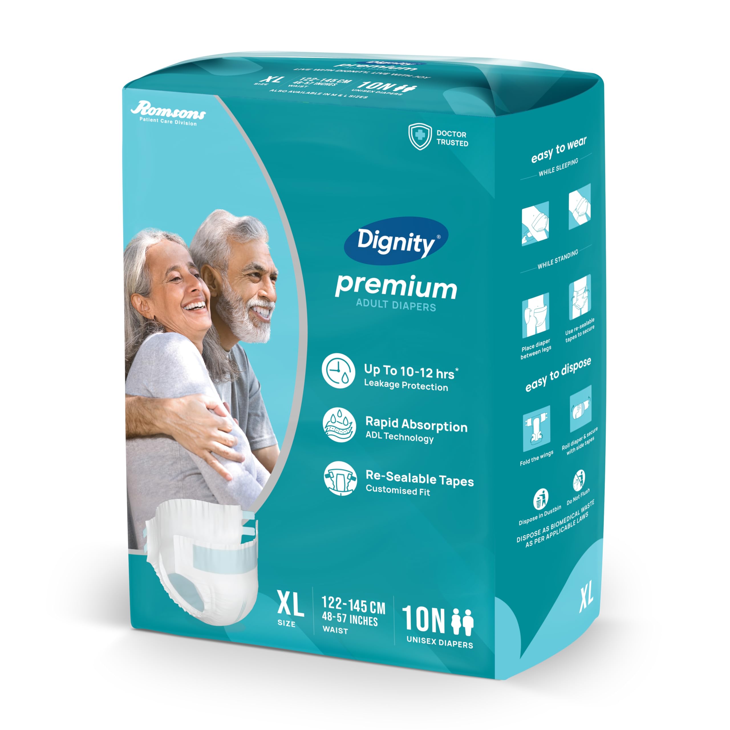 Dignity Premium Adult Diaper XL