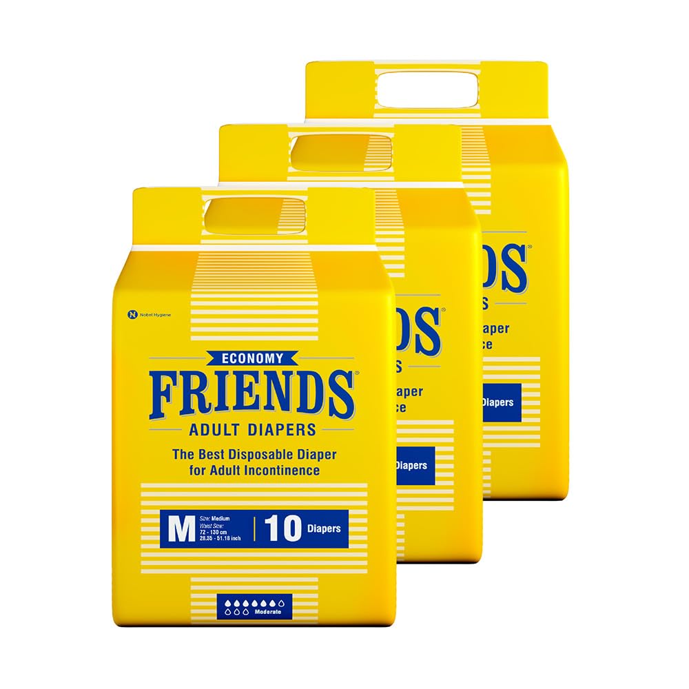 FRIENDS Economy Adult Diaper M